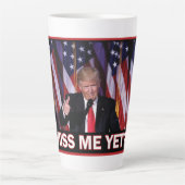 Trump 2024 Miss Me Latte Mok (Voorkant)