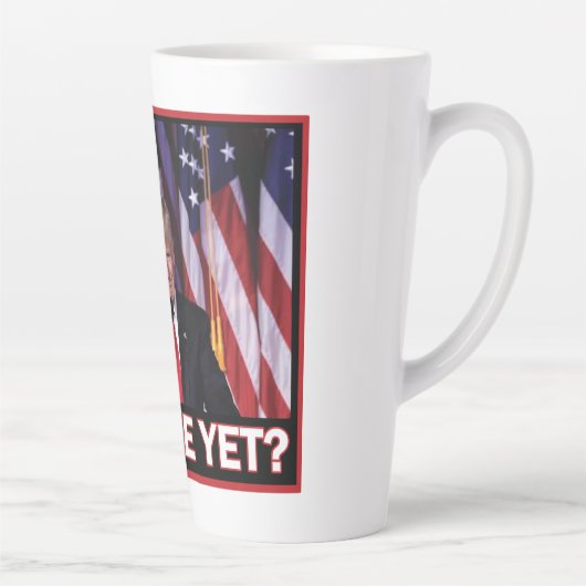 Trump 2024 Miss Me Latte Mok (Rechts)