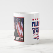 Trump 2024 - Miss Me Toch Grote Koffiekop (Voorkant)