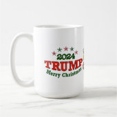 Trump 2024 Mok met prettige kerstcadeaus (Links)