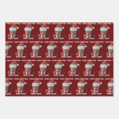 Trump 2024 Mok shot Make Christmas Great Again Inpakpapier Vel (Voorkant 2)