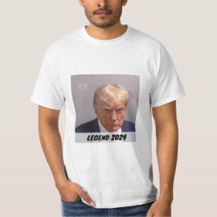 Trump 2024 Mugshot President Legend T-shirt