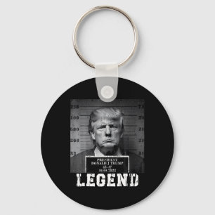 Trump 2024 Mugshot President Legend Take America B Sleutelhanger