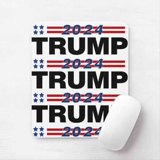 Trump 2024 muismat (Met muis)