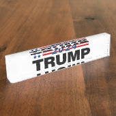 Trump 2024 naambordje (Zijkant)
