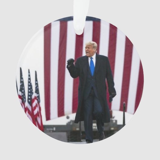 Trump 2024 Neem Ameica terug Ornament (voorkant)