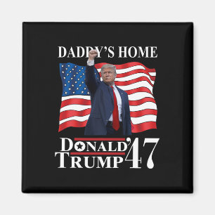 Trump 2024 Neem Amerika CK Daddy's Home Trump Vict Magneet