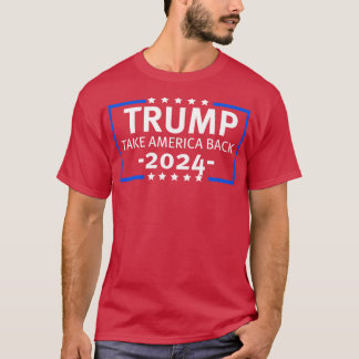 Trump 2024 Neem Amerika terug (37) T-shirt