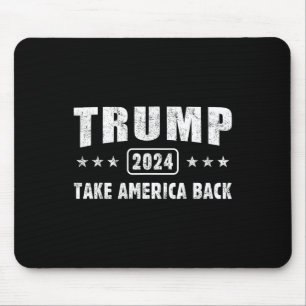 Trump 2024 Neem Amerika terug 4 juli Mannen Vrouwe Muismat