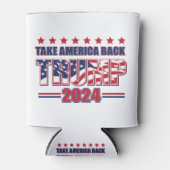 TRUMP-2024 Neem Amerika terug Blikjeskoeler (Voorkant)