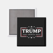Trump 2024 Neem Amerika Terug Magneet (Voorkant / Achterkant)