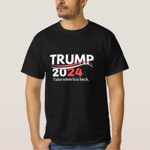 Trump 2024, neem Amerika terug met JOE en niet met T-shirt