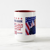 Trump 2024 Neem Amerika Terug Mok (Midden)