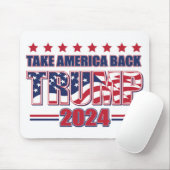 TRUMP-2024 Neem Amerika terug Muismat (Met muis)