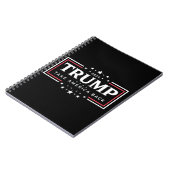 Trump 2024 Neem Amerika Terug Notitieboek (Linkerzijde)