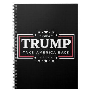 Trump 2024 Neem Amerika Terug  Notitieboek