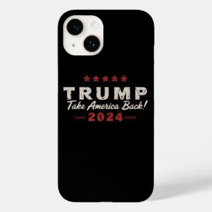 Trump 2024 Neem Amerika Terug President 47 VS Case-Mate iPhone 14 Hoesje