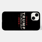 Trump 2024 Neem Amerika Terug President 47 VS Case-Mate iPhone Case (Achterkant (horizontaal))