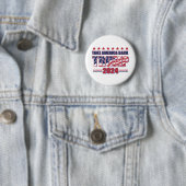TRUMP-2024 Neem Amerika terug Ronde Button 5,7 Cm (In situ)