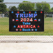 TRUMP 2024 Neem AMERIKA terug Spandoek (Insitu)