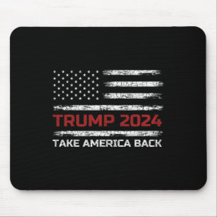 Trump 2024 Neem Amerika terug Verkiezing Patriotti Muismat