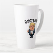 Trump 2024 neemt Amerika terug naar huis Latte Mok (Rechterhoek)