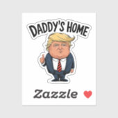 Trump 2024 neemt Amerika terug naar huis Sticker (Vel)