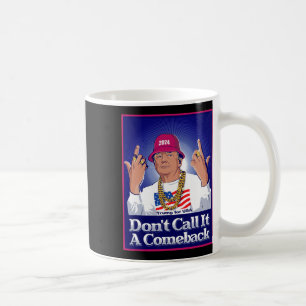 Trump 2024 noemt het geen comeback Amerikaans Pres Koffiemok