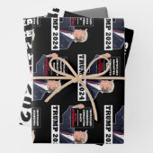 Trump 2024 Nog steeds Staande President Verkiezing Inpakpapier Vel (In situ)