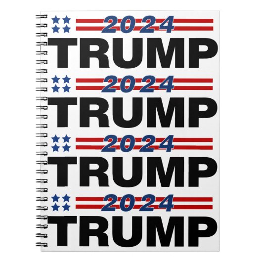 Trump 2024 notitieboek (Voorkant)