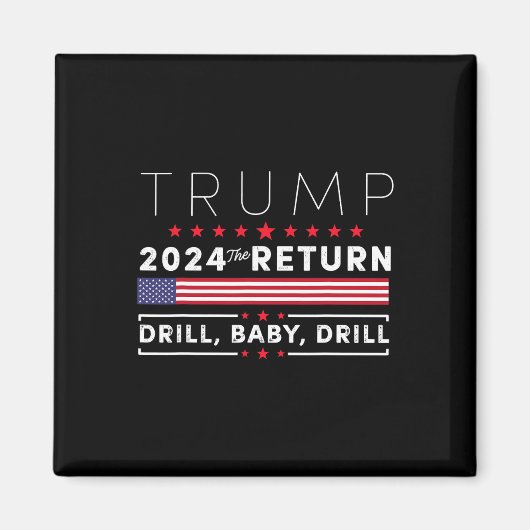 Trump 2024 Oefening Door2 Magneet (Voorkant)