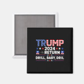 Trump 2024 Oefening Door Magneet (Voorkant / Achterkant)