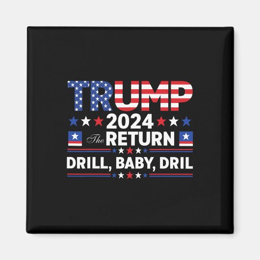 Trump 2024 Oefening Door Magneet (Voorkant)
