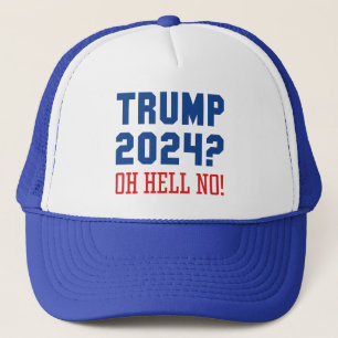 Trump 2024 Oh Hell No Trucker Pet