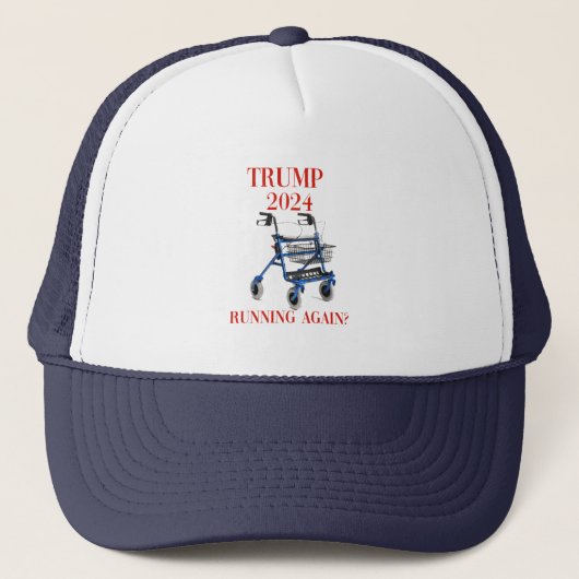 Trump 2024 opnieuw aan het draaien? Trucker Hat Trucker Pet (Voorkant)