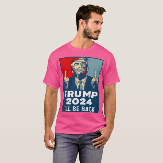 Trump 2024 opnieuw geoptimaliseerd t-shirt (Voorkant volledig)
