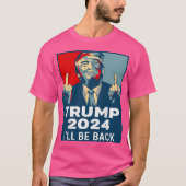 Trump 2024 opnieuw geoptimaliseerd t-shirt (Voorkant)