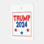 Trump 2024 Ornament (Voorkant links)