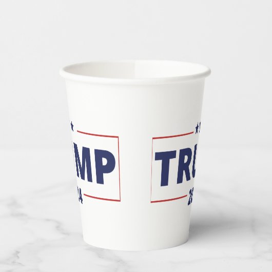 Trump 2024 papieren bekers (Links)