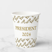 TRUMP 2024 PAPIEREN BEKERS (Voorkant)