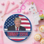 Trump 2024 papieren bordje (Feest)