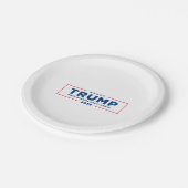 Trump 2024 papieren bordje (Gekanteld)