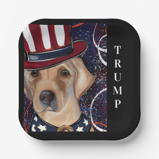 TRUMP 2024 PAPIEREN BORDJE (Voorkant)