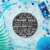 Trump 2024 papieren bordje (Feest)