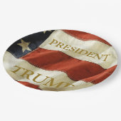 Trump 2024 papieren bordje (Gekanteld)