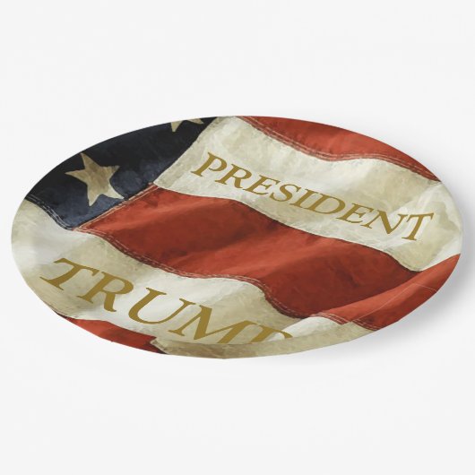 Trump 2024 papieren bordje (Gekanteld)