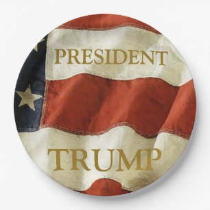 Trump 2024 papieren bordje