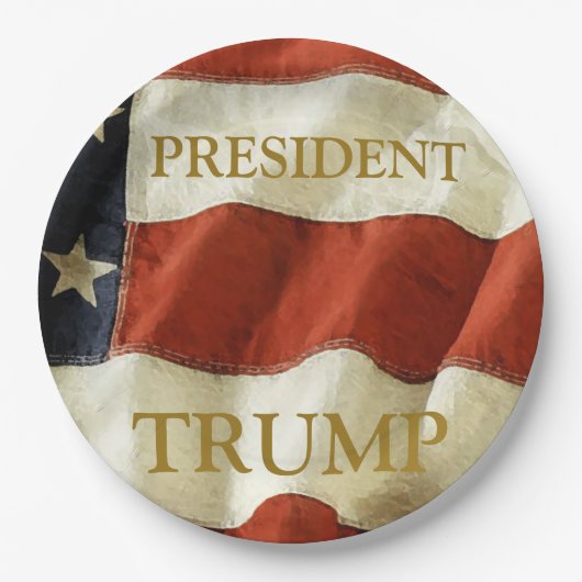 Trump 2024 papieren bordje (Voorkant)