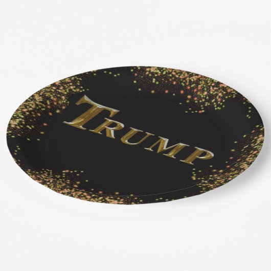 TRUMP 2024 PAPIEREN BORDJE (Gekanteld)