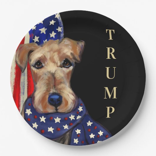 TRUMP 2024 PAPIEREN BORDJE (Voorkant)